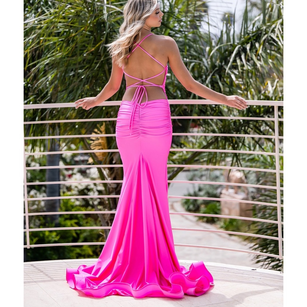 Brand new dress in silver gray